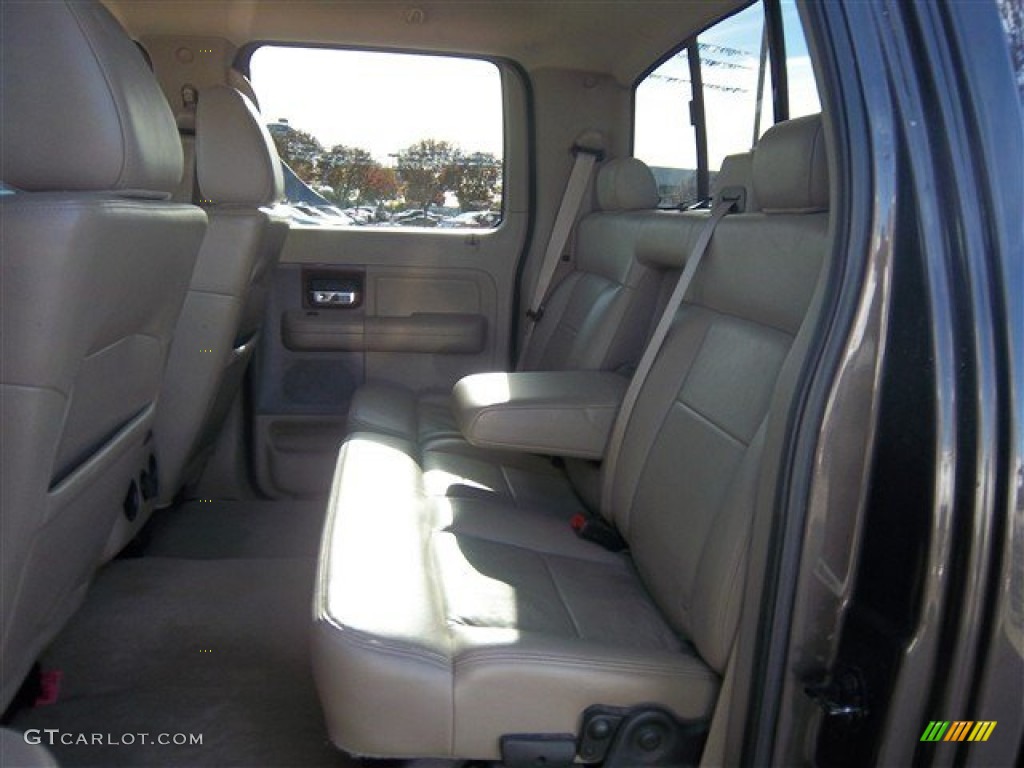 2005 F150 Lariat SuperCrew - Dark Stone Metallic / Tan photo #17