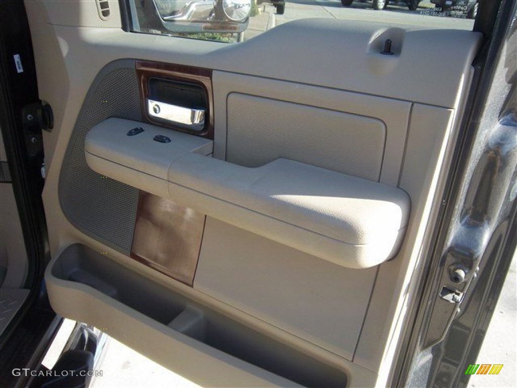 2005 F150 Lariat SuperCrew - Dark Stone Metallic / Tan photo #19