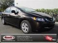 Kona Coffee Metallic - Civic LX Sedan Photo No. 1