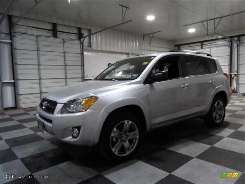 2011 RAV4 Sport - Classic Silver Metallic / Dark Charcoal photo #4