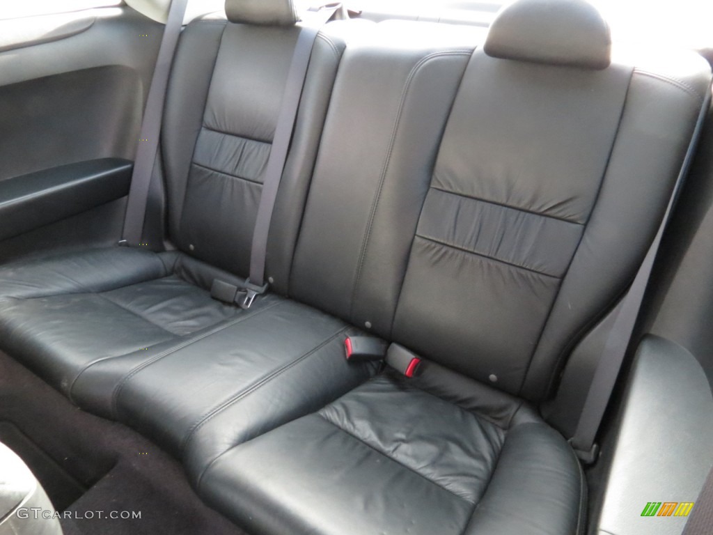 2003 Accord EX V6 Coupe - Satin Silver Metallic / Black photo #5