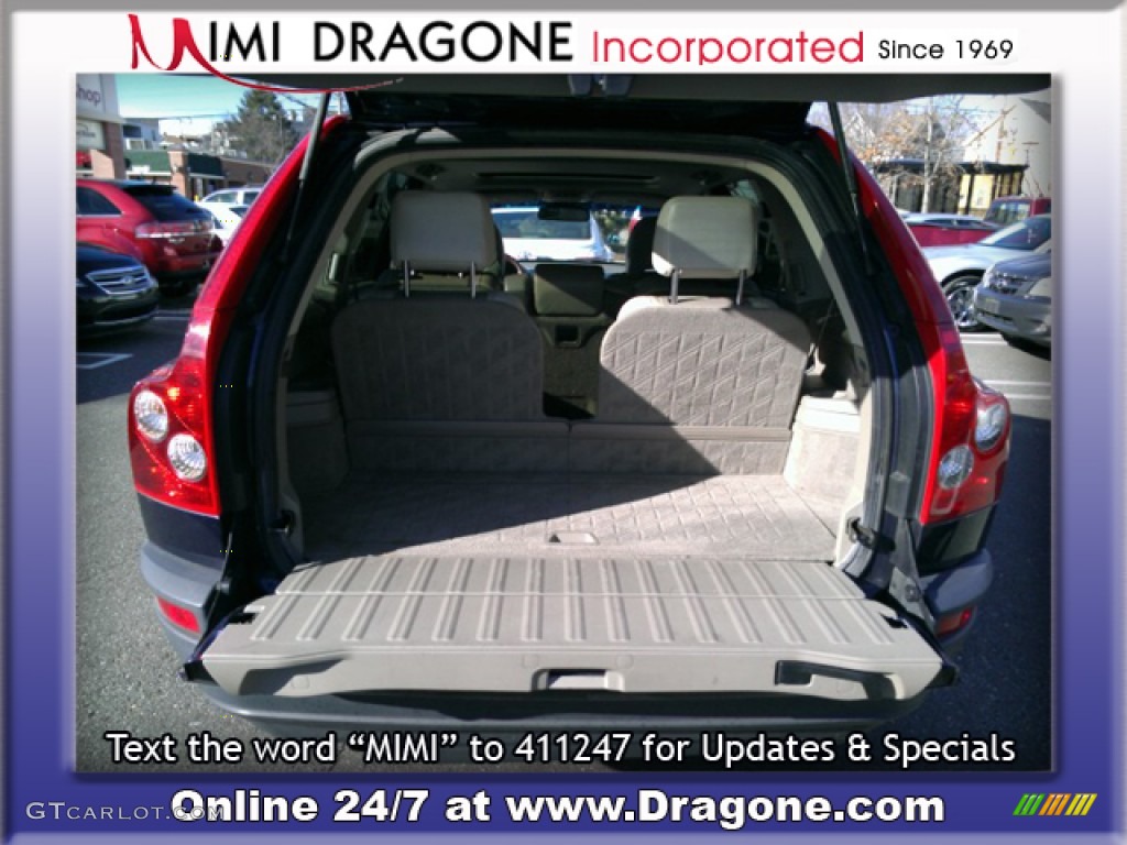 2003 XC90 T6 AWD - Nautic Blue Metallic / Graphite photo #8