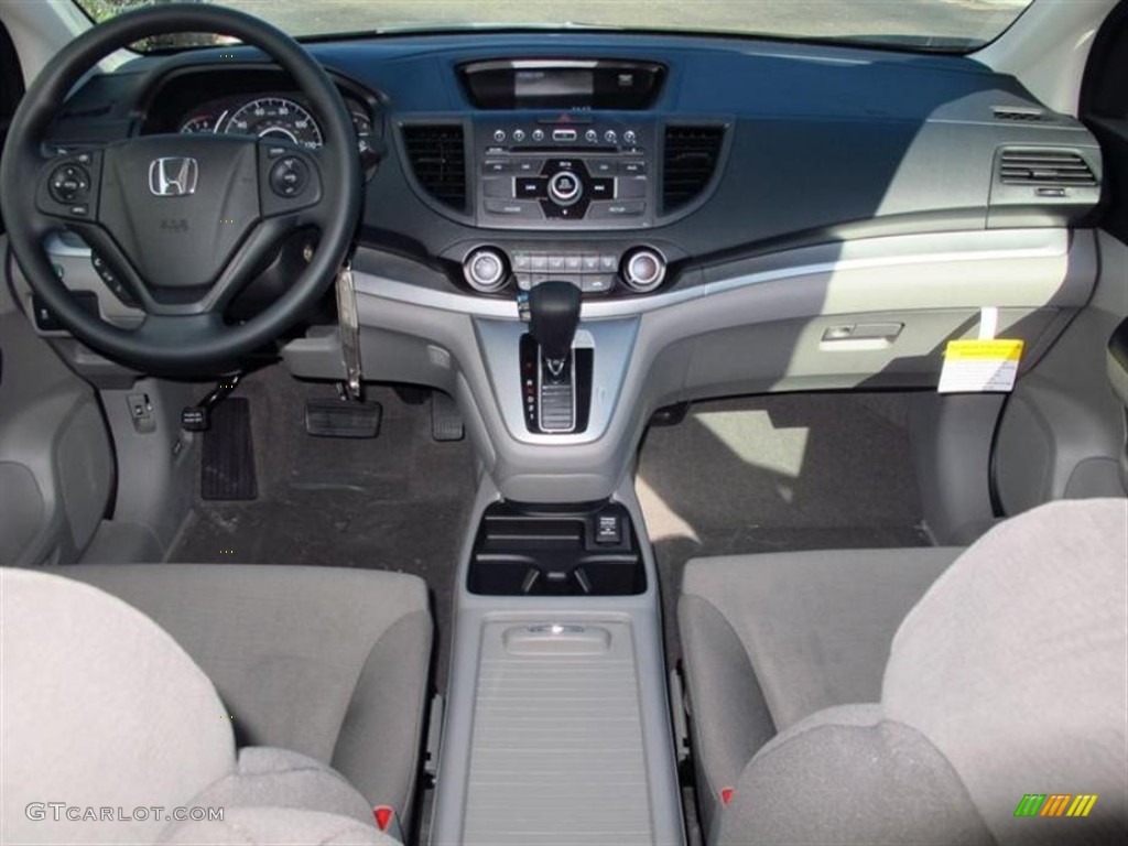 2013 CR-V LX - Polished Metal Metallic / Gray photo #4