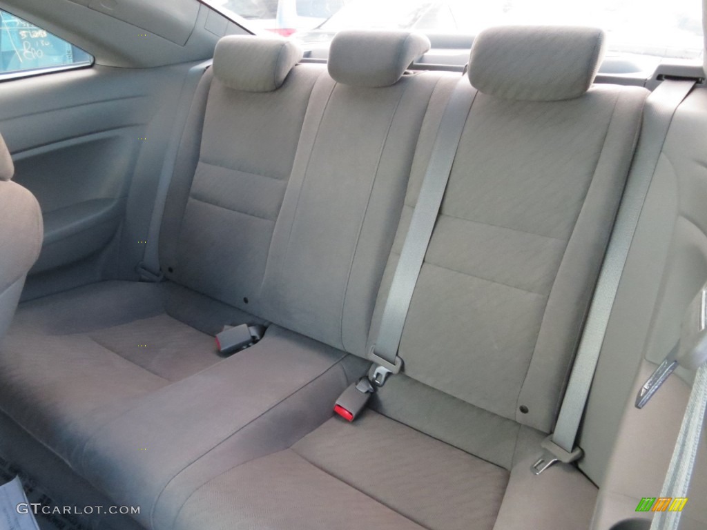 2010 Civic LX Coupe - Crystal Black Pearl / Gray photo #5