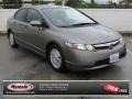 2009 Polished Metal Metallic Honda Civic Hybrid Sedan  photo #1