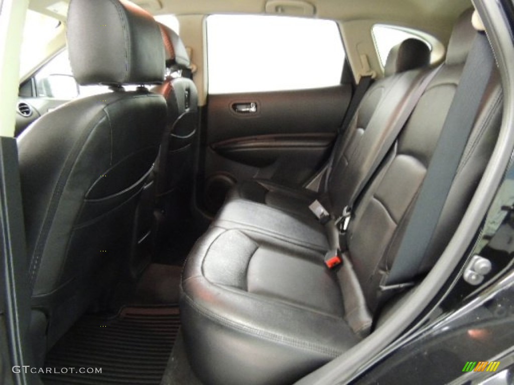 2011 Rogue S AWD Krom Edition - Wicked Black / Black photo #10
