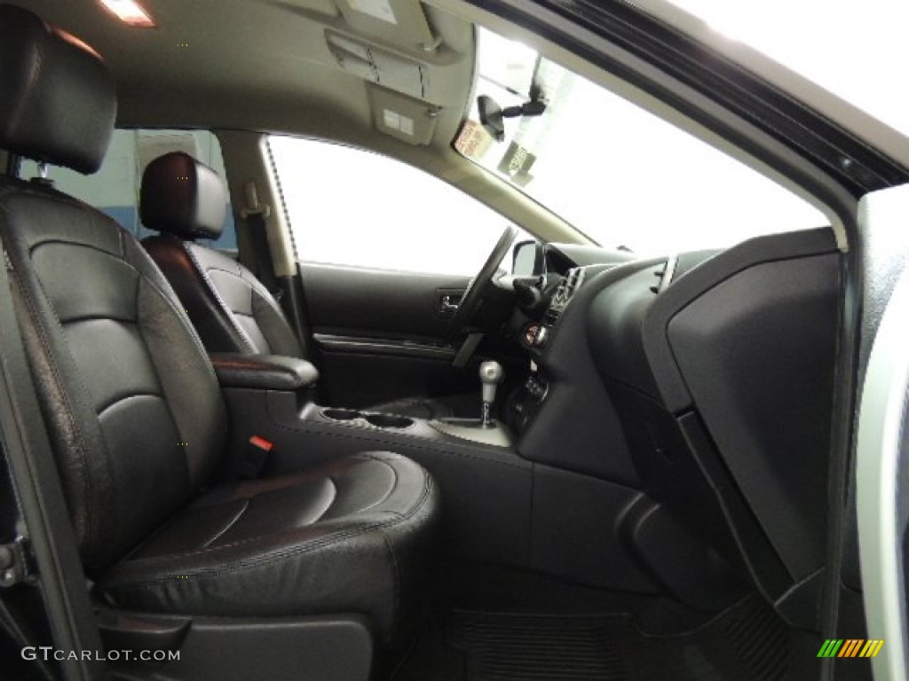 2011 Rogue S AWD Krom Edition - Wicked Black / Black photo #13