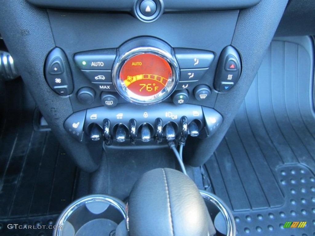 2011 Cooper S Convertible - Horizon Blue Metallic / Carbon Black photo #7