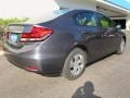 Polished Metal Metallic - Civic LX Sedan Photo No. 3