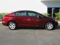 Crimson Red Pearl - Civic LX Sedan Photo No. 2