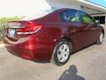 Crimson Red Pearl - Civic LX Sedan Photo No. 3