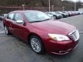 2013 Deep Cherry Red Crystal Pearl Chrysler 200 Limited Sedan  photo #7