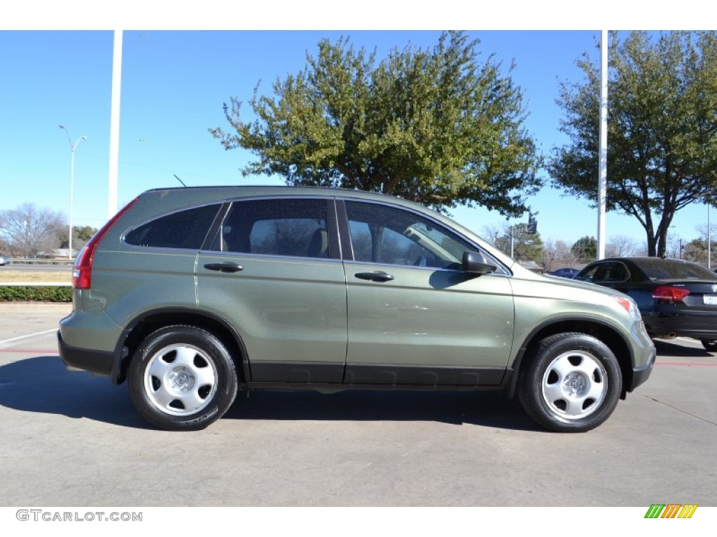 2009 CR-V LX - Green Tea Metallic / Ivory photo #6