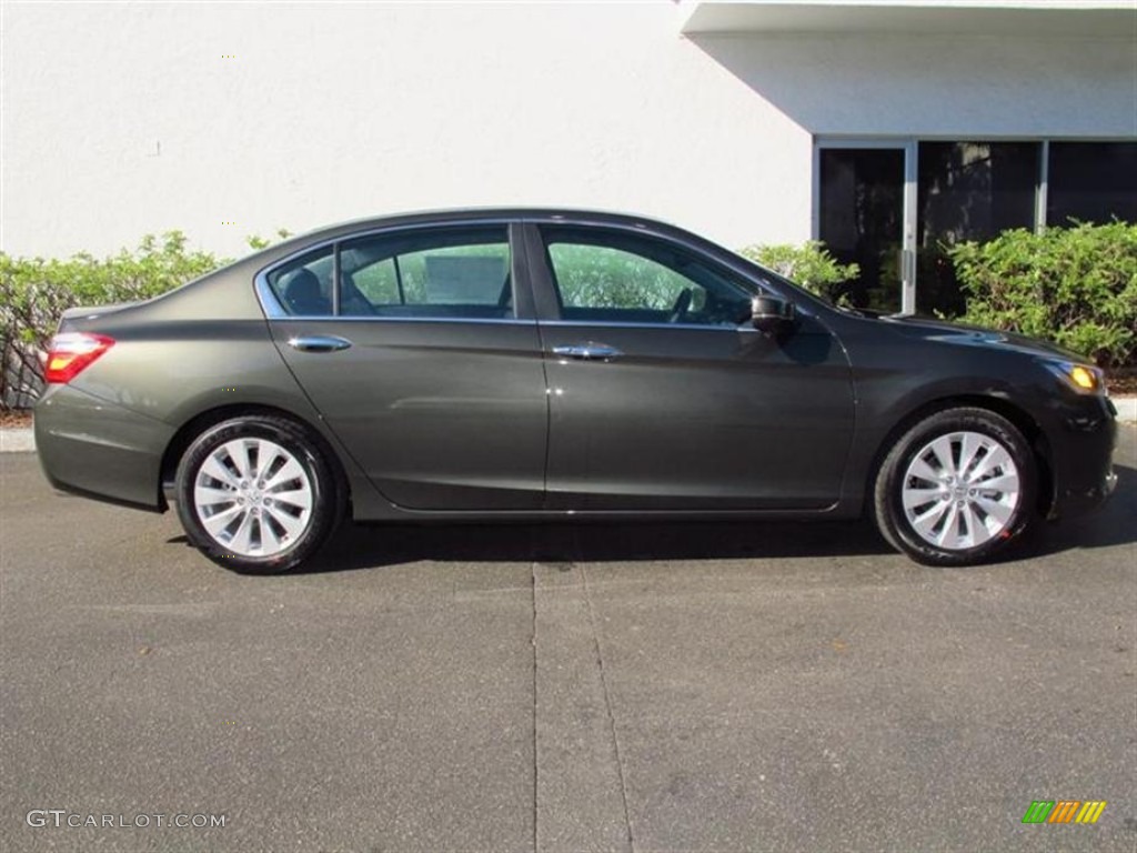Hematite Metallic 2013 Honda Accord EX-L Sedan Exterior Photo #75090051