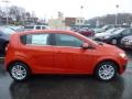 2013 Inferno Orange Metallic Chevrolet Sonic LT Hatch  photo #5