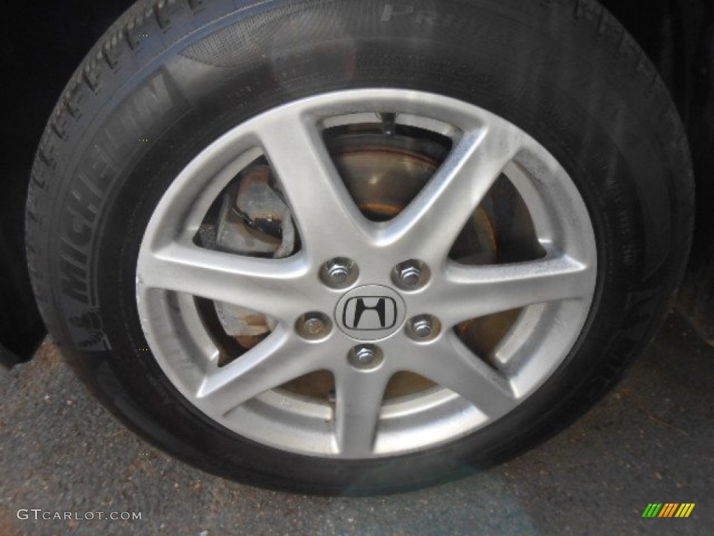 2003 Accord EX V6 Coupe - Satin Silver Metallic / Black photo #19