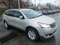 2013 Champagne Silver Metallic Chevrolet Traverse LT AWD  photo #6