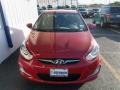 2013 Boston Red Hyundai Accent GLS 4 Door  photo #2