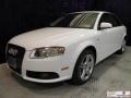 2008 Ibis White Audi A4 2.0T Sedan  photo #2