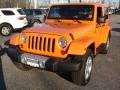 2012 Crush Orange Jeep Wrangler Sahara 4x4  photo #1