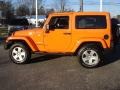 Crush Orange - Wrangler Sahara 4x4 Photo No. 9