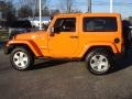 2012 Crush Orange Jeep Wrangler Sahara 4x4  photo #9