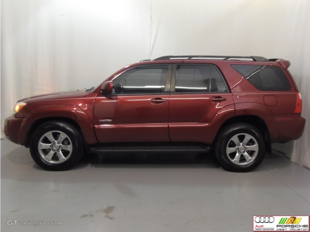 2007 4Runner Limited - Salsa Red Pearl / Taupe photo #5
