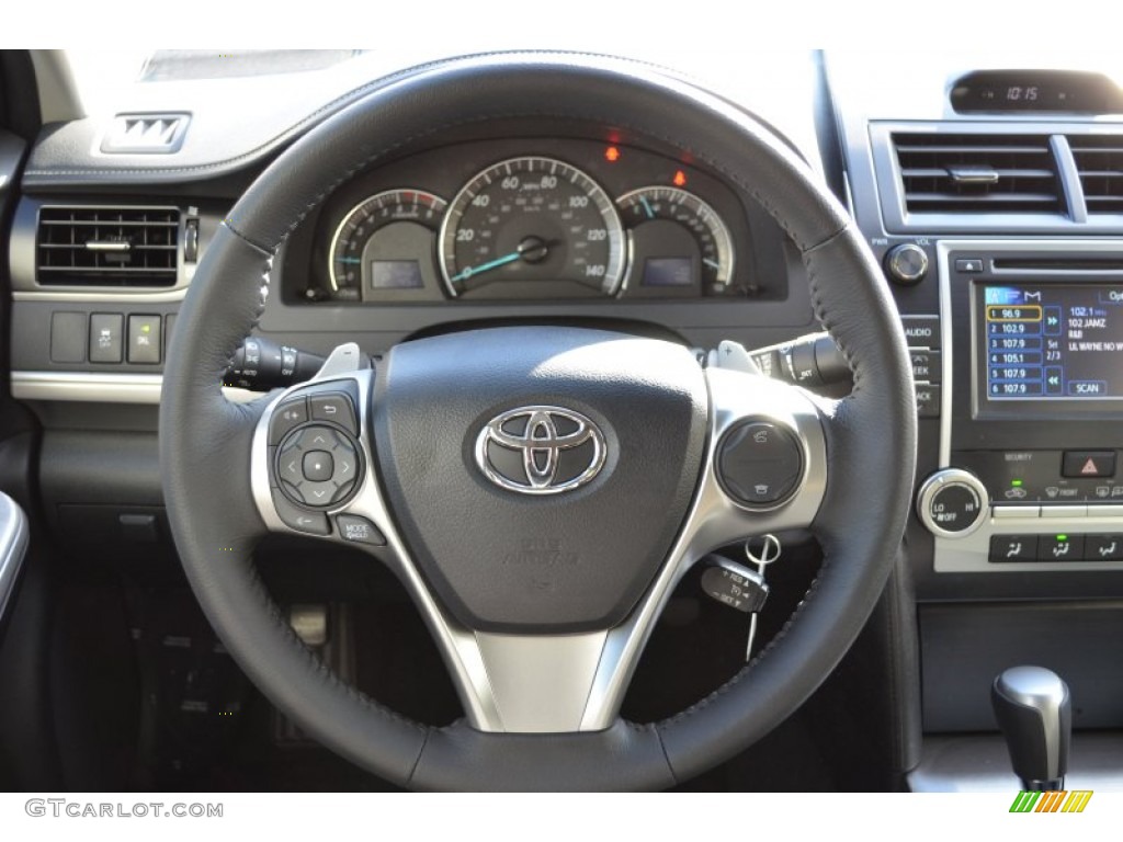 2012 Camry SE - Magnetic Gray Metallic / Black photo #20