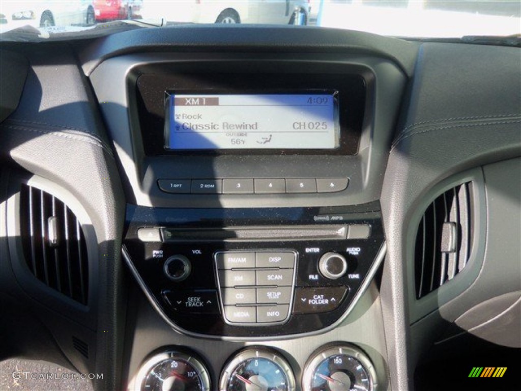 2013 Genesis Coupe 2.0T - Gran Premio Gray / Black Cloth photo #14