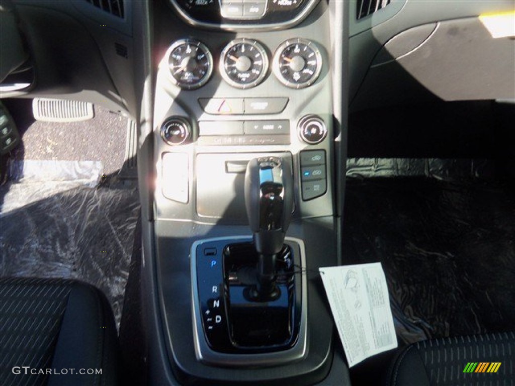 2013 Genesis Coupe 2.0T - Gran Premio Gray / Black Cloth photo #15