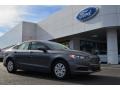 2013 Sterling Gray Metallic Ford Fusion S  photo #1