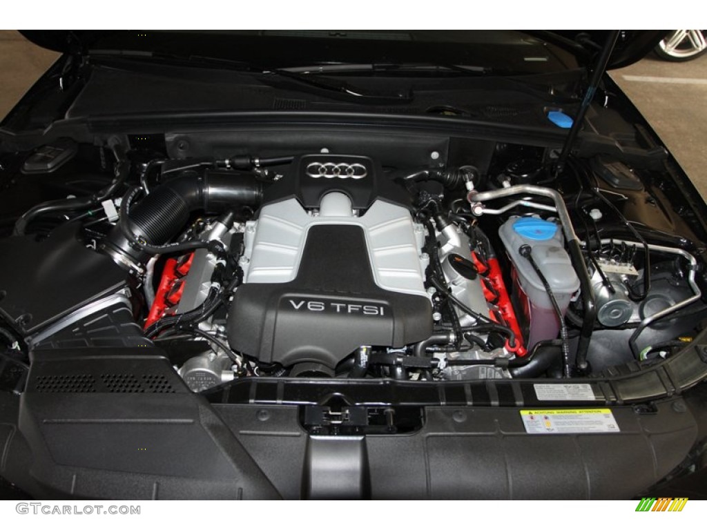 2013 Audi S4 3.0T quattro Sedan 3.0 Liter FSI Supercharged DOHC 24-Valve VVT V6 Engine Photo #75096861