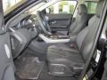 Ebony 2013 Land Rover Range Rover Evoque Pure Interior Color