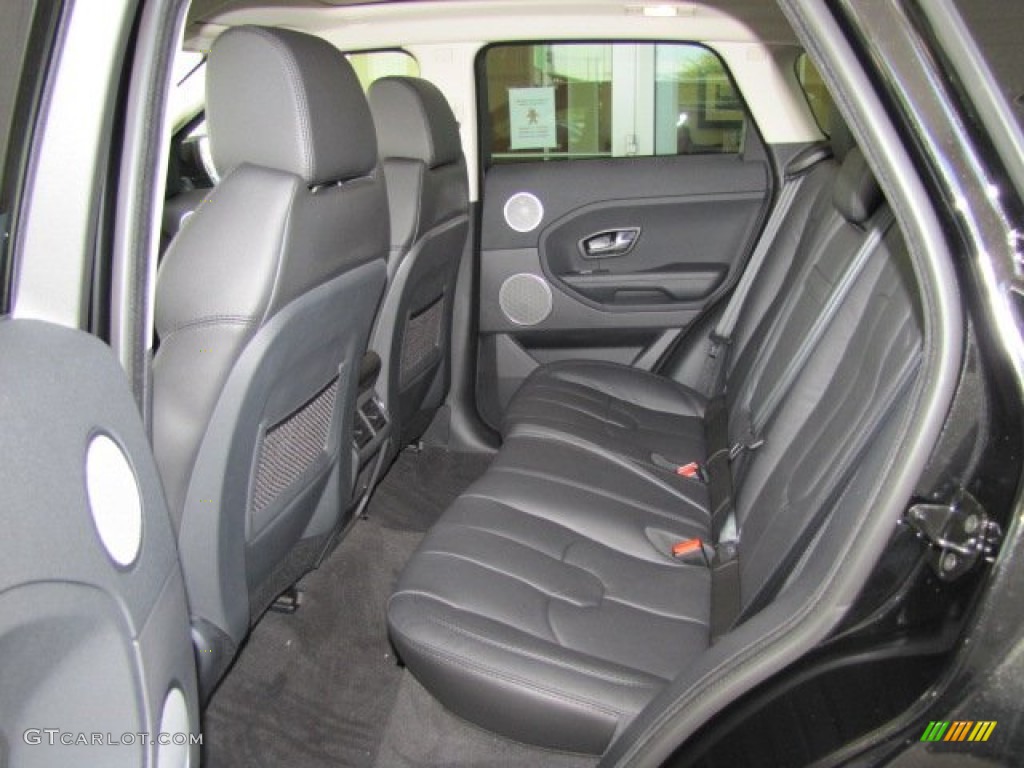 Ebony Interior 2013 Land Rover Range Rover Evoque Pure Photo #75097386