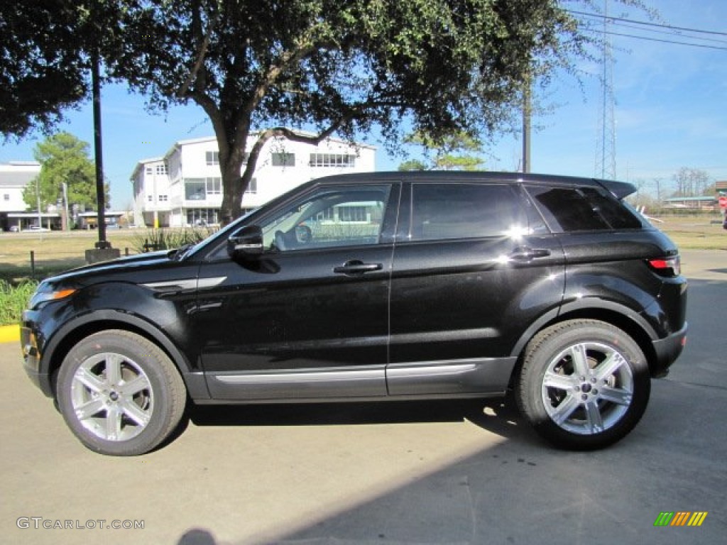 Santorini Black Metallic 2013 Land Rover Range Rover Evoque Pure Exterior Photo #75097443