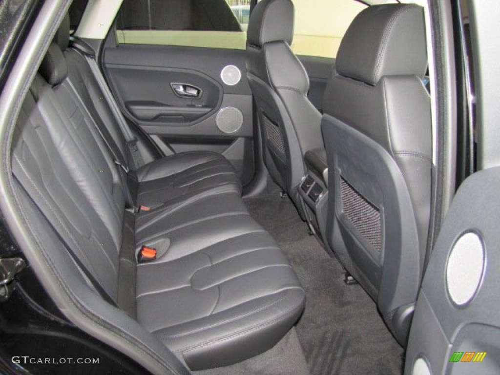 2013 Land Rover Range Rover Evoque Pure Rear Seat Photo #75097617