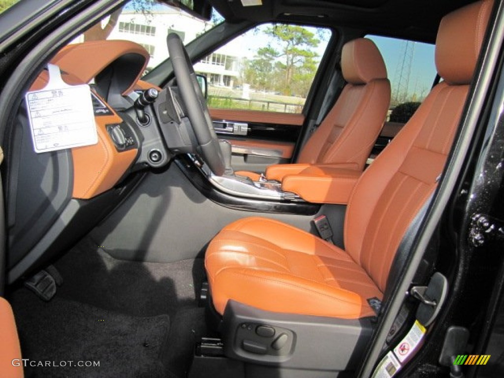 Tan Interior 2013 Land Rover Range Rover Sport Supercharged Photo #75098209