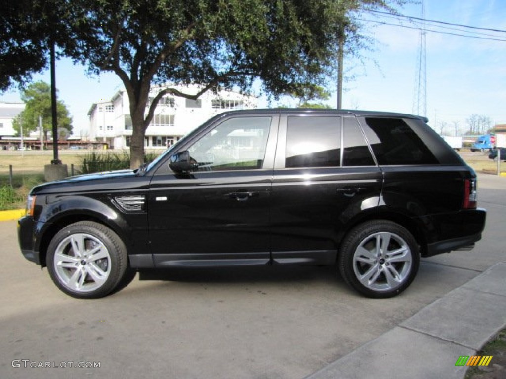 Santorini Black 2013 Land Rover Range Rover Sport Supercharged Exterior Photo #75098311