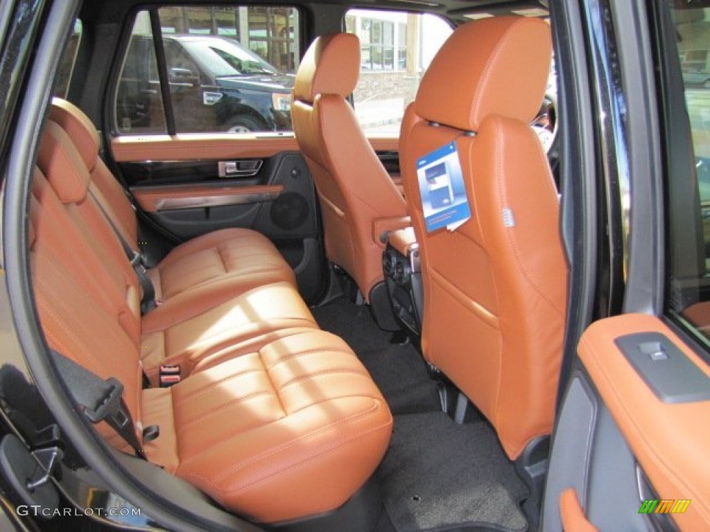 2013 Land Rover Range Rover Sport Supercharged Rear Seat Photo #75098413