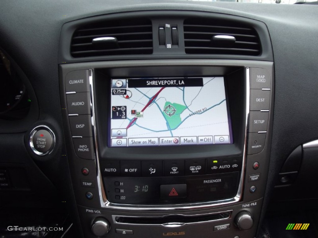 2012 Lexus IS 350 C Convertible Navigation Photo #75099216