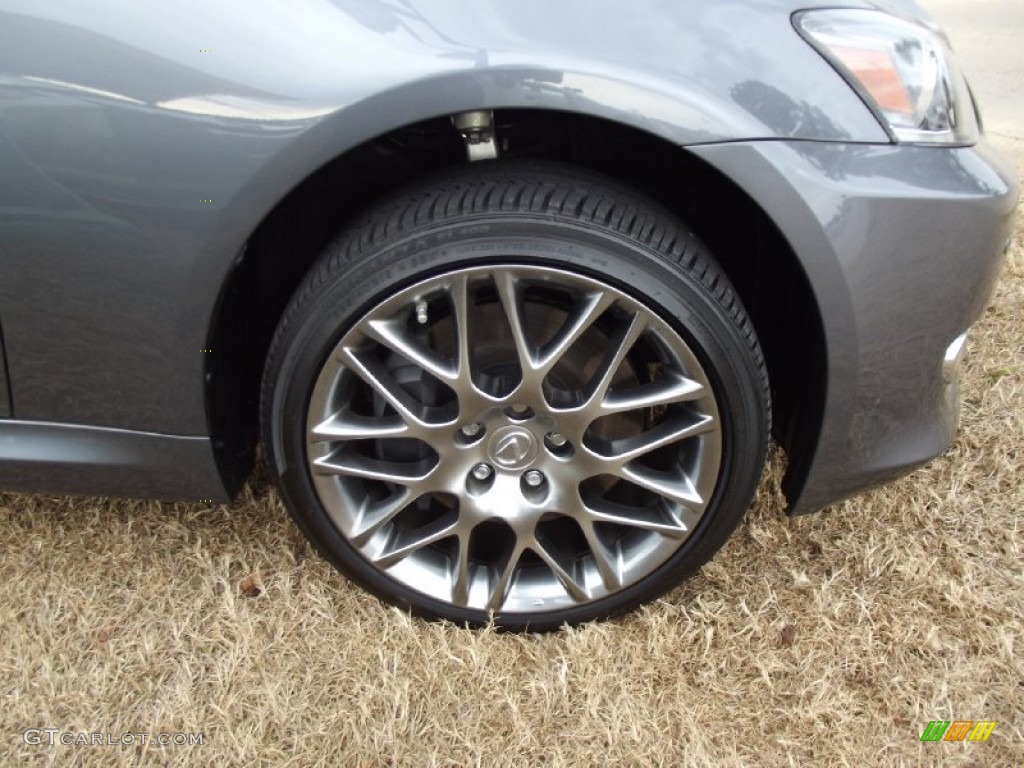 2012 Lexus IS 350 C Convertible Wheel Photo #75099243
