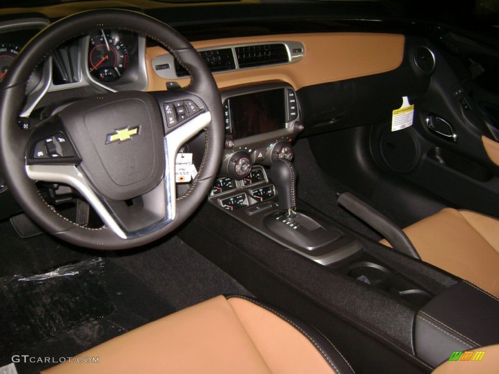 Mojave Interior 2013 Chevrolet Camaro LT/RS Coupe Photo #75099524