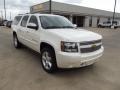 White Diamond Tricoat - Suburban 1500 LTZ 4x4 Photo No. 2