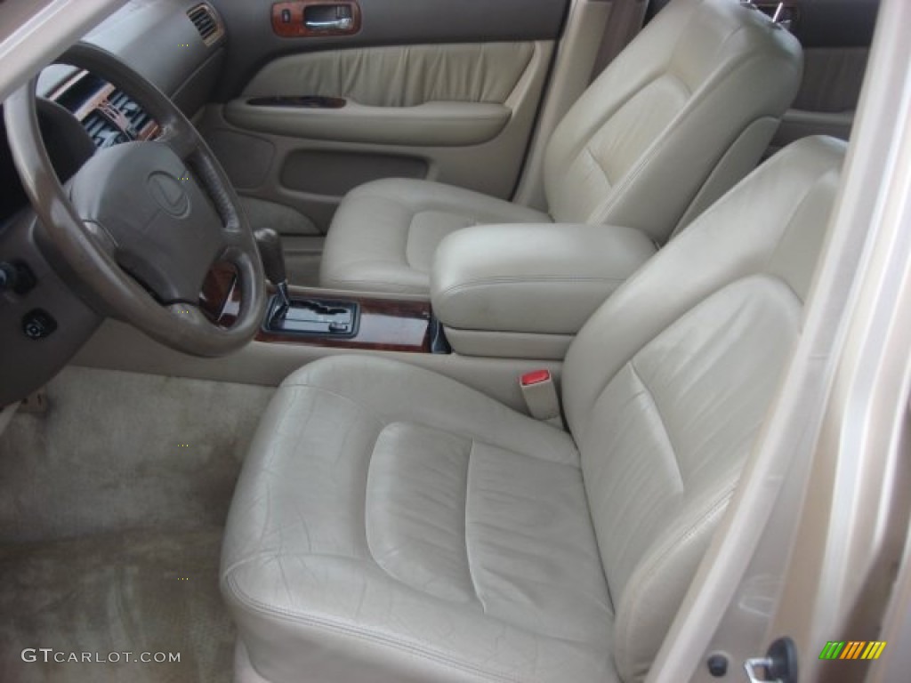 Beige Interior 1997 Lexus LS 400 Photo #75099738