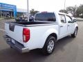 2011 Avalanche White Nissan Frontier SV Crew Cab  photo #8