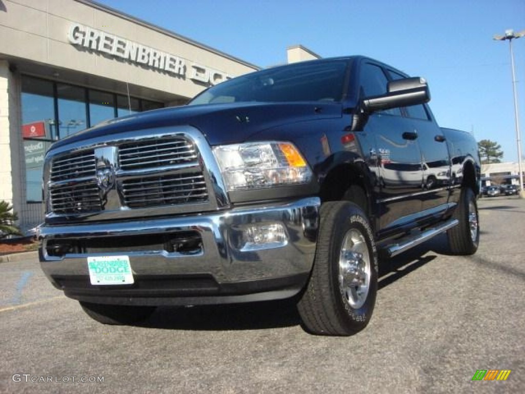 2012 Ram 2500 HD Big Horn Crew Cab 4x4 - True Blue Pearl / Dark Slate/Medium Graystone photo #1