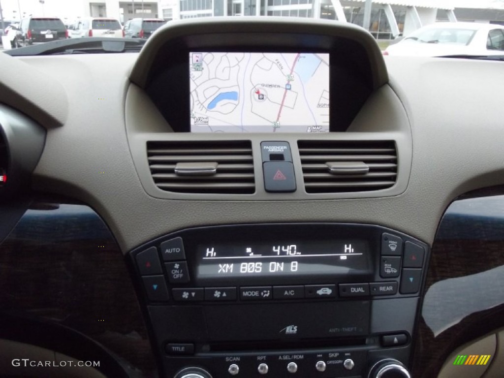 2013 MDX SH-AWD Technology - Aspen White Pearl / Parchment photo #11