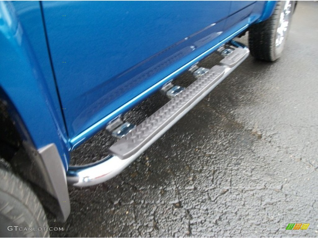 2012 Colorado LT Extended Cab 4x4 - Aqua Blue Metallic / Ebony photo #6
