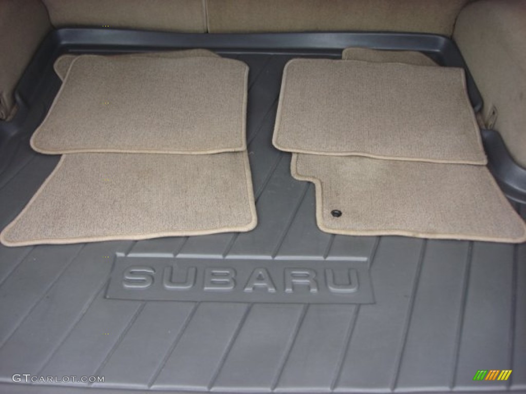 2003 Outback Wagon - Timberline Green Pearl / Gray photo #13