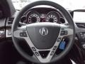 2013 Acura MDX Umber Interior Steering Wheel Photo